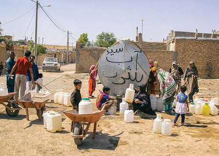 تنش آبی در ۱۱۴ روستای مشهد