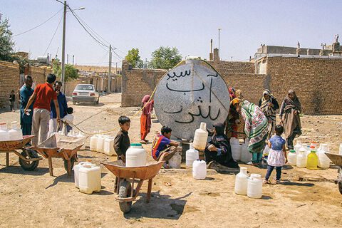 تنش آبی در ۱۱۴ روستای مشهد