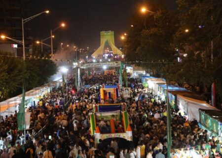 گزارش تصویری جشن ۱۰ کیلومتری غدیر در تهران