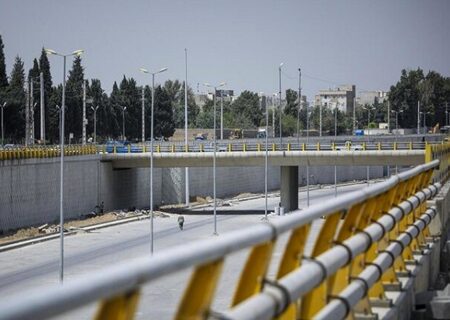 پیشرفت ۹۸ درصدی فاز اول بزرگراه شهید بروجردی تهران