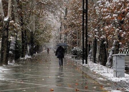 بارش برف و باران از امشب در تهران