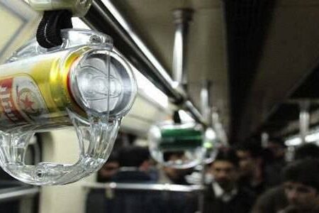 ۸۵ میلیون تومان فقط هزینه تبلیغات بر روی دستگیره مترو