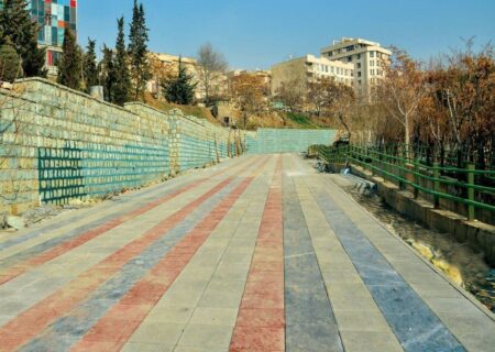 فاز اول پیاده راه تفرجگاه خرگوش دره به اتمام رسید