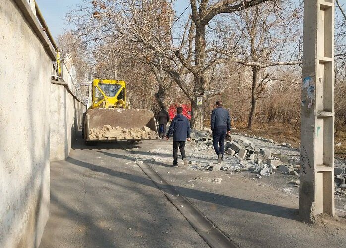 ایمن‌سازی و بهسازی مسیر دسترسی به امامزادگان عینعلی و زینعلی