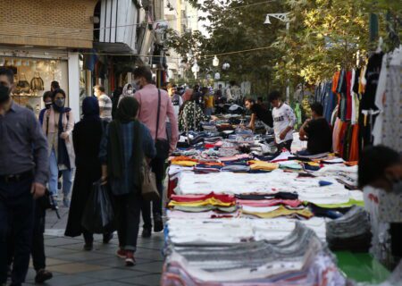 رشد قارچ گونه دستفروشی در تهران