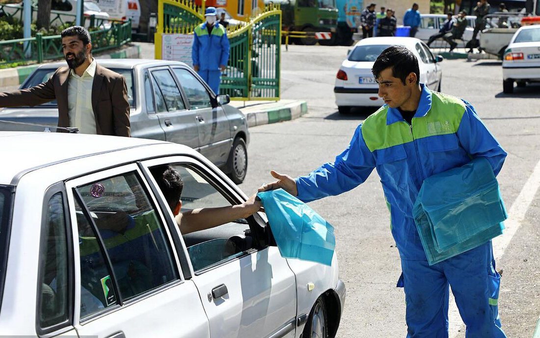 جمع آوری ۱۲۰۰ کیلو زباله در سرخه حصار فقط در نوروز