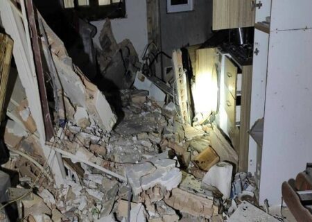انفجار شدید یک ساختمان مسکونی در خیابان نامجوی تهران