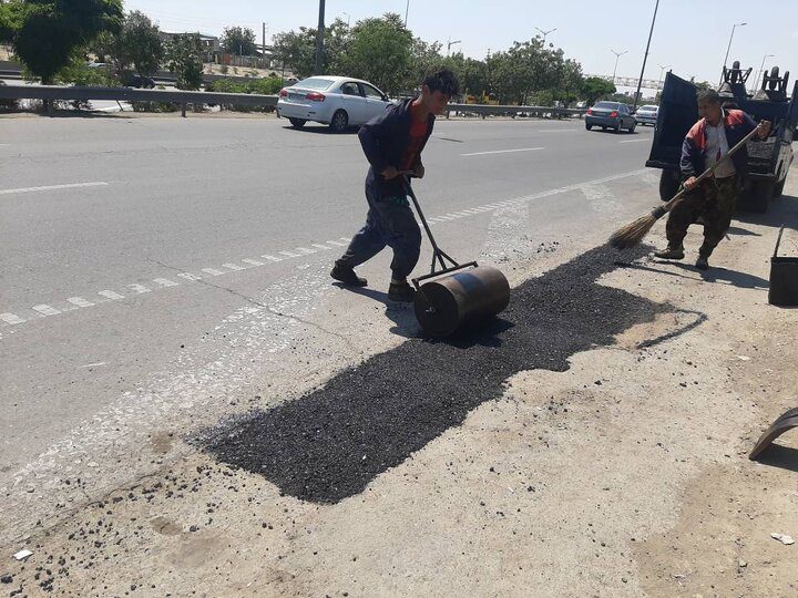 ۳۰۰ نقطه پرخطر محور آزادگان در جنوب‌غرب پایتخت ایمن‌سازی شد