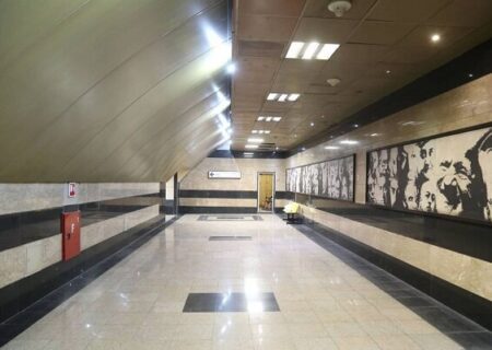 افتتاح دومین ورودی به مترو تئاتر شهر