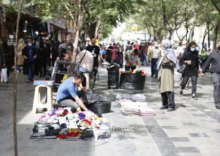 آغاز طرح ساماندهی دستفروشان چهارراه ولیعصر در تهران