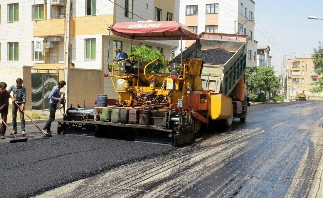 آسفالتی نو بر تن خیابان‌های تهران