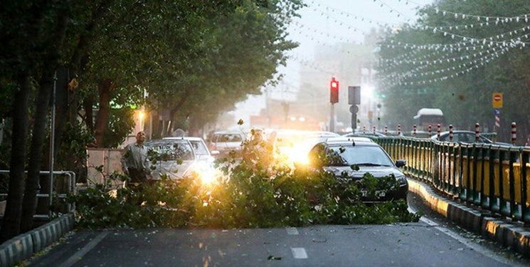 احتمال خیزش گرد و خاک در تهران