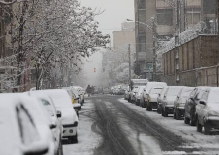 سرما و یخبندان در راه تهران