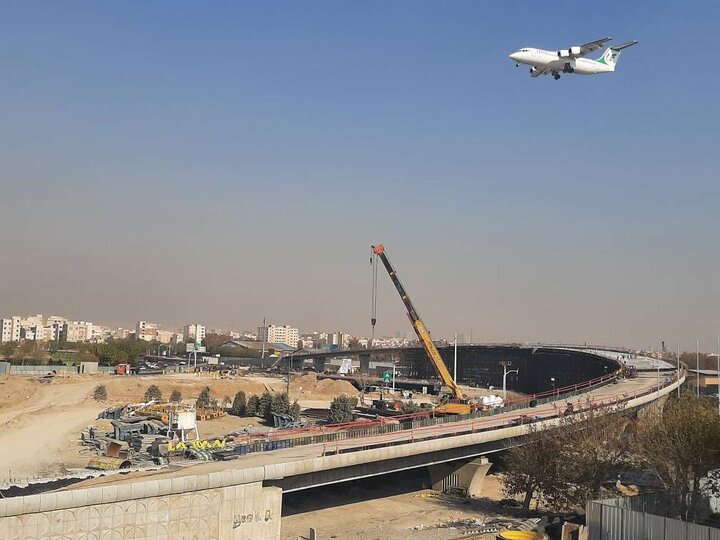 افتتاح پل غرب به شمال بزرگراه آیت‌الله سعیدی تا دهه فجر