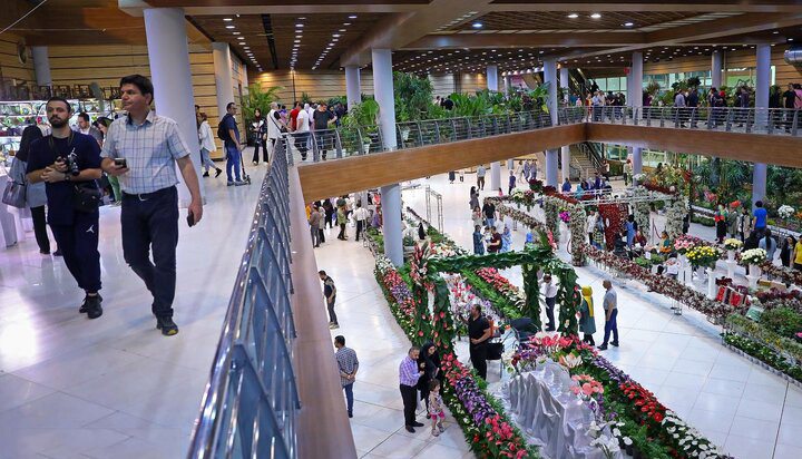 نمایشگاه بین‌المللی گل و گیاه تهران آغاز به کار کرد