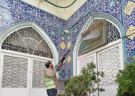 اجرای عملیات نگهداشت بیش از ۱۳۰ مسجد در منطقه ۴ تهران