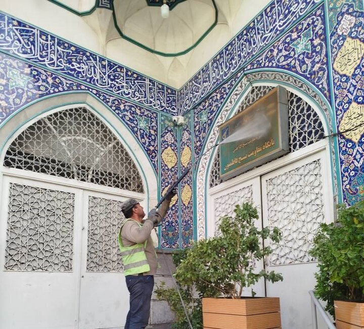 اجرای عملیات نگهداشت بیش از ۱۳۰ مسجد در منطقه ۴ تهران
