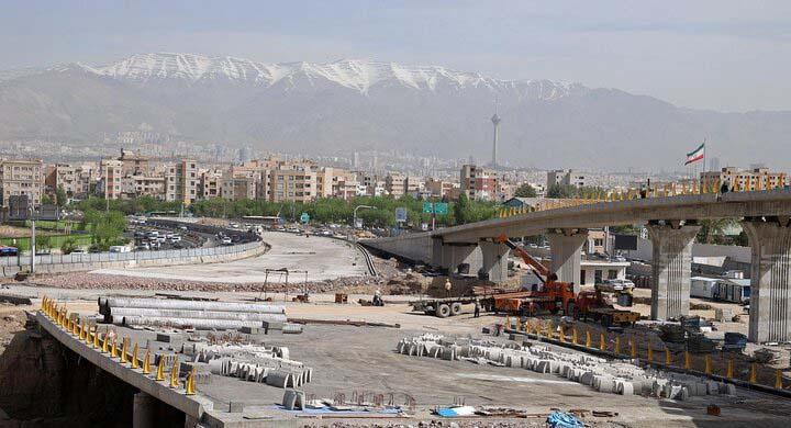پیشرفت ۸۵ درصدی تقاطع سه سطحی میدان فتح