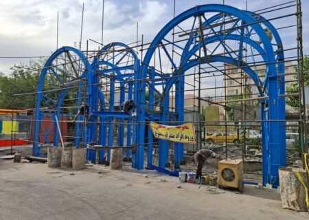 احداث سردرب ورودی بیمارستان شفا یحیائیان در منطقه ۱۲