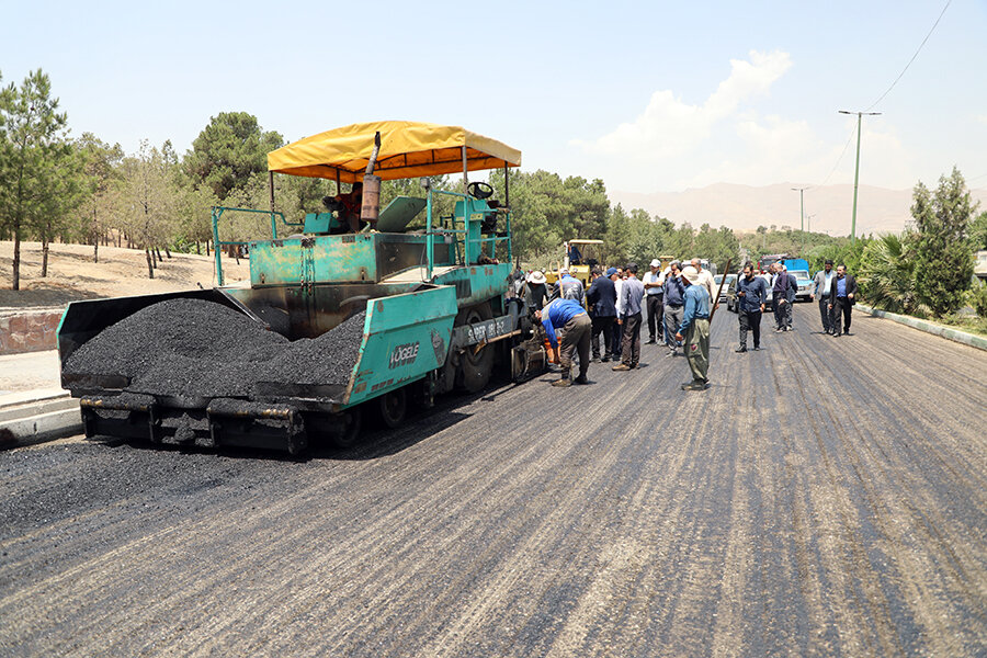 استفاده از آسفالت بازیافتی در معابر