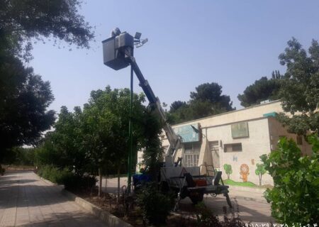 بوستان ۱۸ هکتاری مادر در منطقه ۱۸ مجهز به ترانس برق مستقل شد