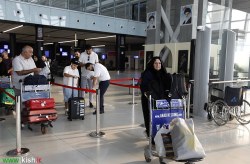 از سرگیری پروازها در فرودگاه بین‌المللی کیش