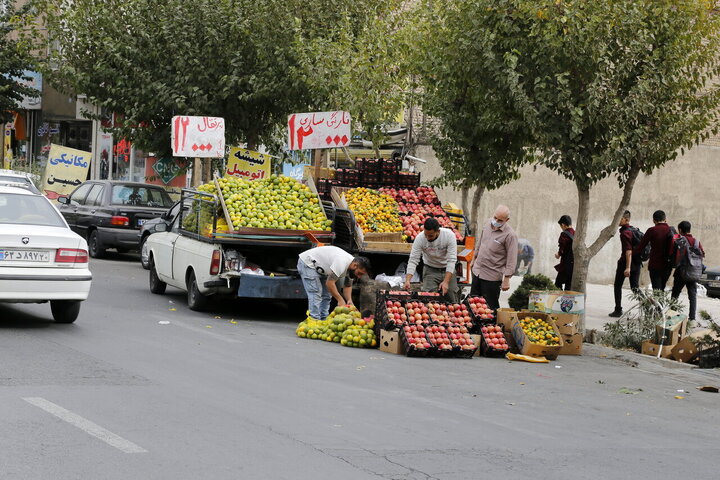 برخورد جدی با سد معبر وانت‌بارها در مناطق ۲۲گانه تهران
