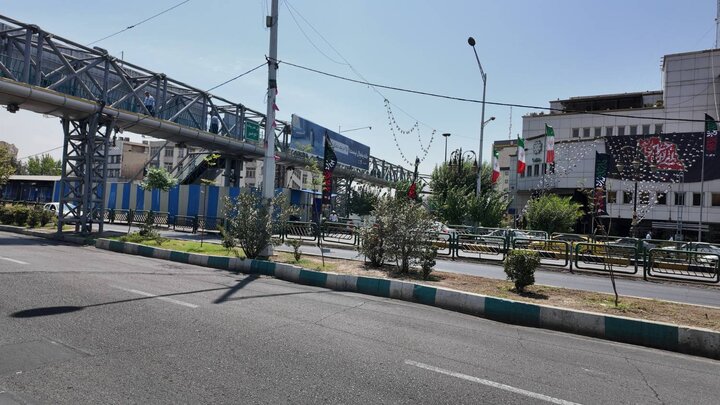 پل‌های عابر پیاده مکانیزه خیابان آزادی نوسازی می‌شوند