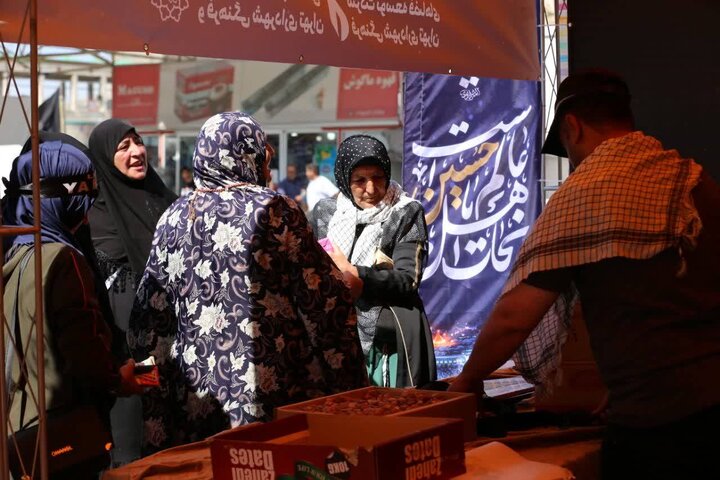 خدمات‌رسانی شرکت توسعه فضاهای فرهنگی به زوار اروپایی راهپیمایی اربعین