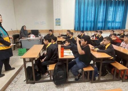 اجرا و پیاده‌سازی پویش آموزش همگانی شهر آماده در مدارس منطقه‌ ۲۲