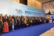 عکس یادگاری زاکانی با شهرداران شهرهای بزرگ دنیا در افتتاحیه UCLG