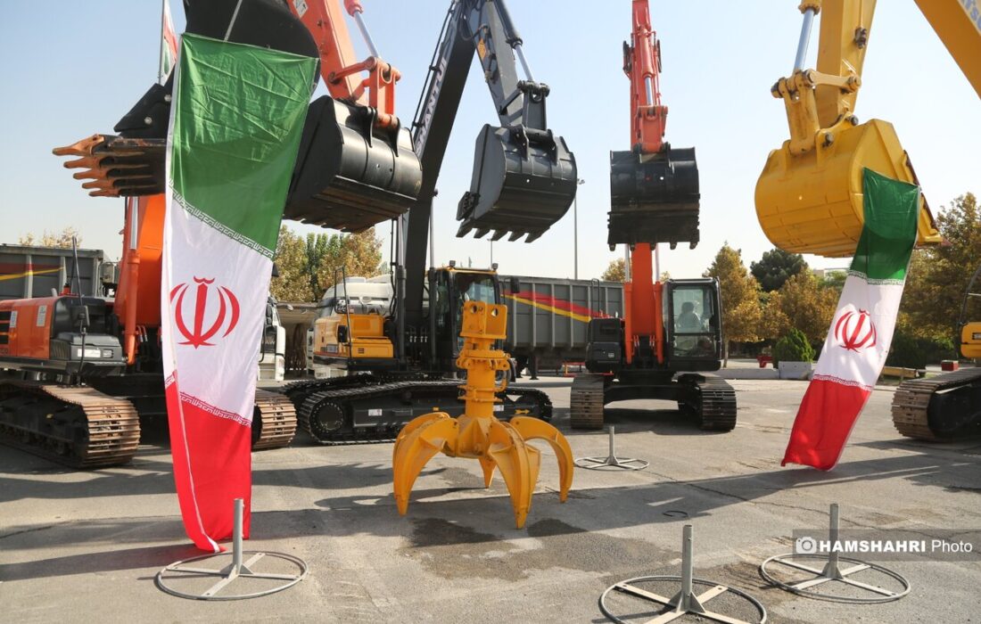 رونمایی از بزرگ‌ترین بسته تجهیزات و ماشین‌آلات حوزه خدمات شهری