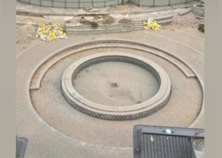 سامان‌دهی محوطه تئاترشهر با هماهنگی مدیریت تئاترشهر