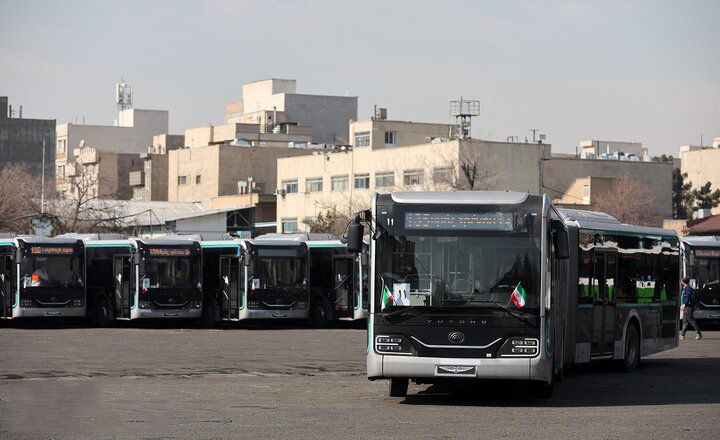 ۳۵ دستگاه اتوبوس ۱۸ متری جدید هفته آینده به پایتخت میرسد