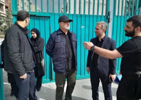 بازدید شهردار تهران از بخش های آسیب دیده منطقه ۵