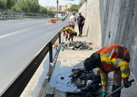 آغاز لایروبی ۴۴ هزار مترطول از انهار روبسته منطقه ۷ در آستانه فصل بارش